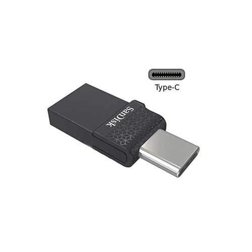 فلش OTG با ظرفیت 64 گیگ Sandisk مدل Dual Drive USB Type-C