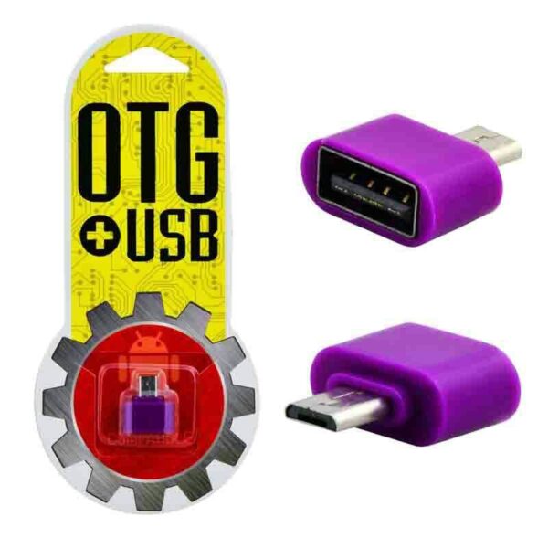 تبدیل OTG پلاستیکی USB به اندروید