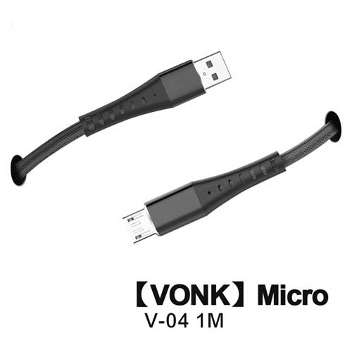 کابل شارژ اندروید VONK مدل V-04