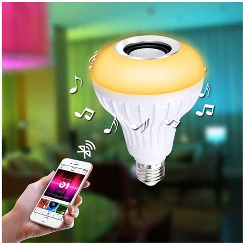 اسپیکر بلوتوث لامپی مدل Music Bulb
