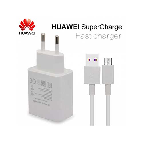سرشارژر Huawei مدل HW-050450C00 با کابل میکرو USB
