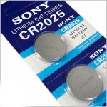 باتری سکه ای لیتیومی Sony مدل CR2025 بسته 5 تایی