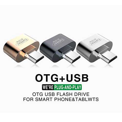 تبدیل OTG فلزی USB به اندروید مدل Earldom ET-OT 40