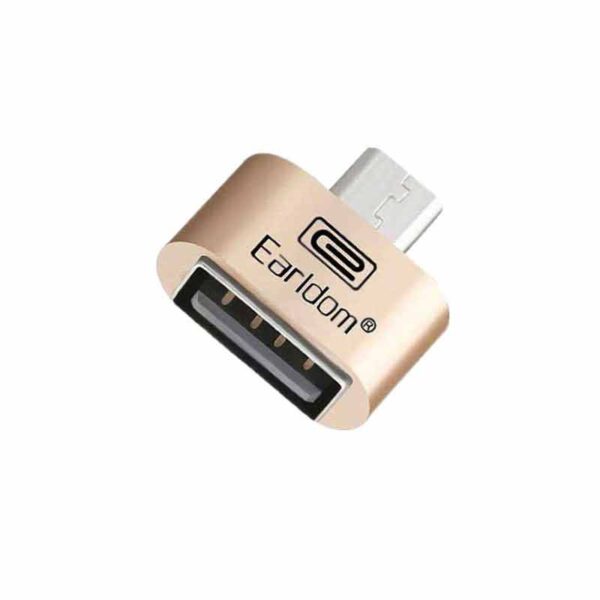 تبدیل OTG فلزی USB به اندروید مدل Earldom OT01
