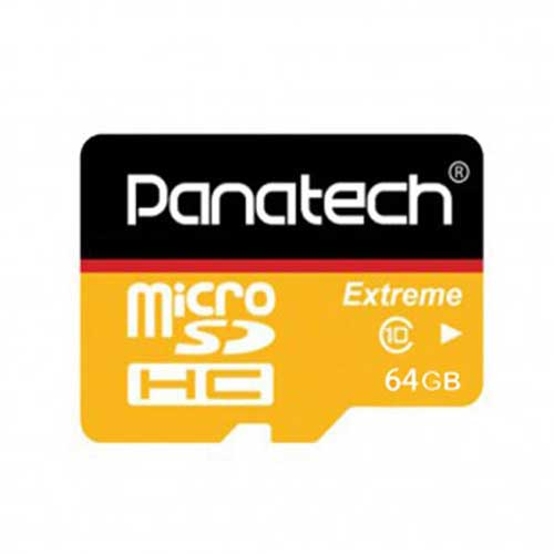 رم میکرو 64 گیگ Panatech کلاس ۱۰ استاندارد UHS-I
