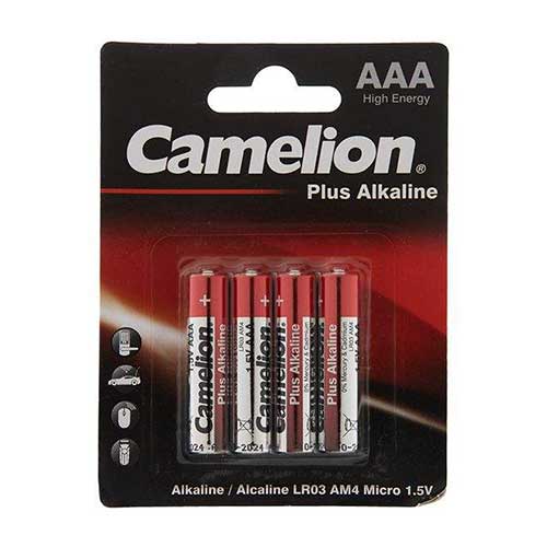 باتری نیم قلم آلکالاین پلاس Camelion مدل LR03 AM4