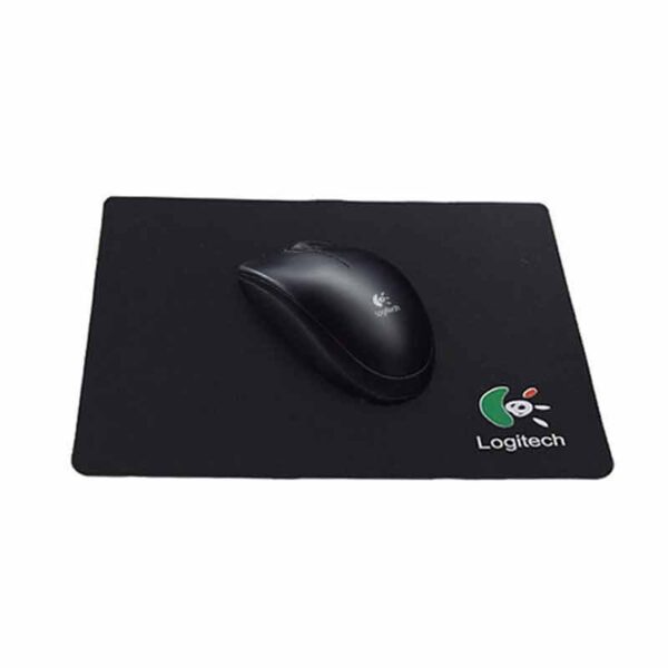 پد موس مشکی مدل Logitech Logitech black mouse pad