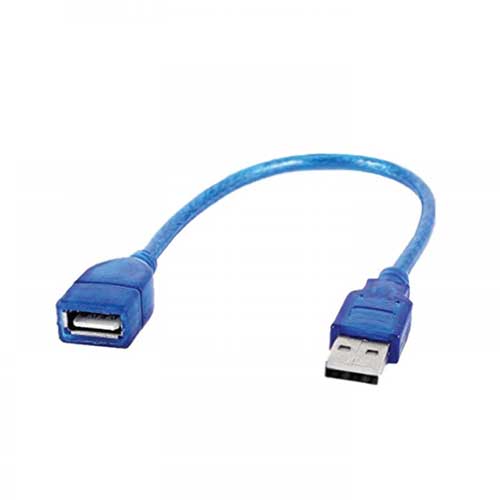 کابل افزایش طول USB2.0 با طول 30 سانتی متر
