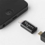 تبدیل OTG میکرو USB به لایتنینگ Verity مدل A304