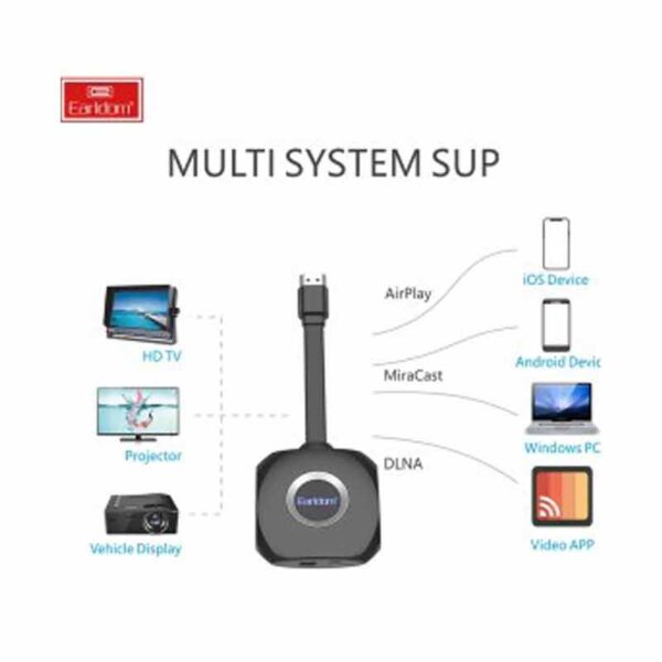 دانگل HDMI تلویزیون Earldom مدل +W6