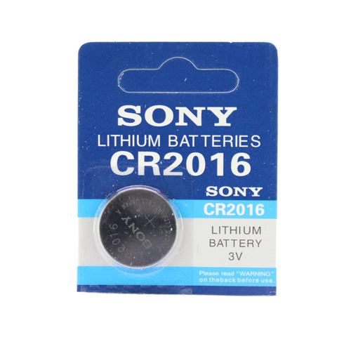 باتری سکه ای لیتیومی Sony مدل CR2016