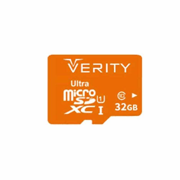 رم میکرو با خشاب 32 گیگ Verity کلاس 10 استاندارد 95MB/s