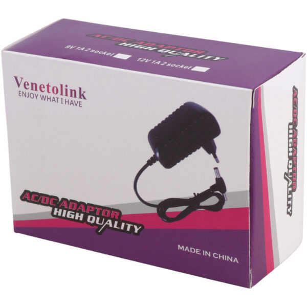 داپتور مودم 9 ولت 1 آمپر venetolink