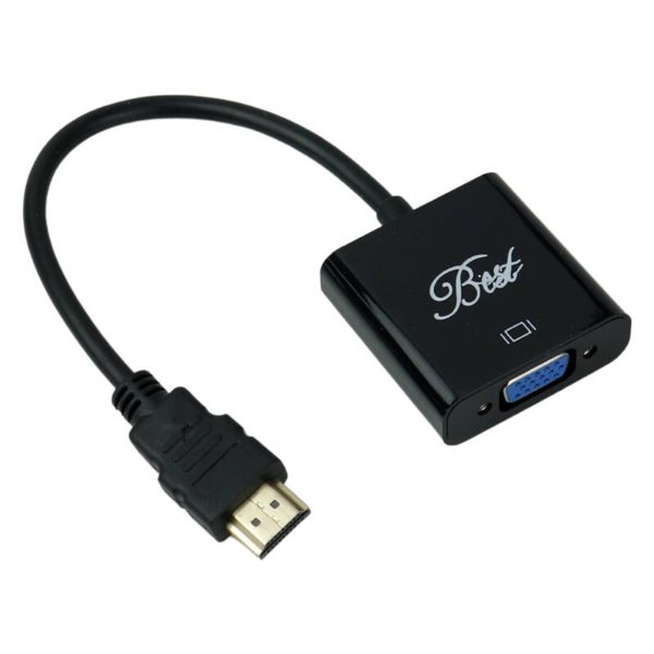 تبدیل HDMI به VGA با کابل صدا و میکرو USB مدل Best