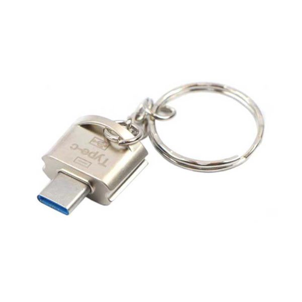تبدیل OTG فلزی USB به Type-c مدل JY-920