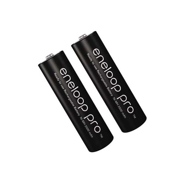 باتری قلم شارژی پاناسونیک مدل Eneloop Pro BK-3HCDE بسته 2 عددی