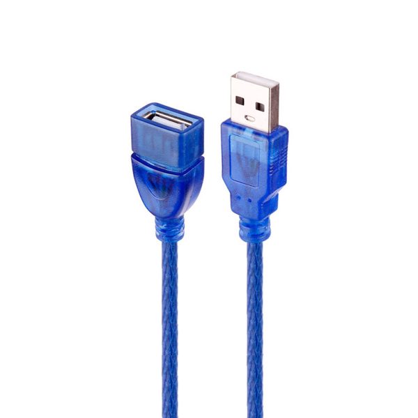 کابل افزایش طول USB2.0 دیتکس پلاس با طول 30 سانتی متر