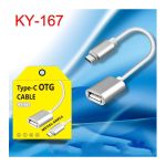 کابل و تبدیل OTG Type-c به USB کین مدل KY-167