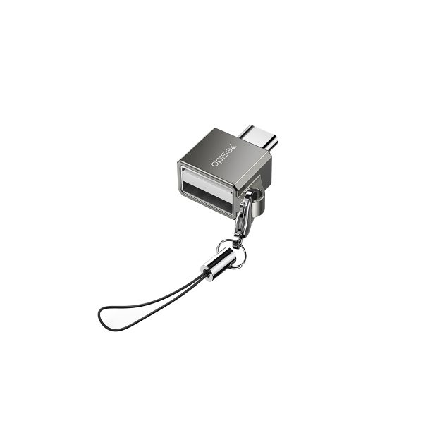 تبدیل OTG فلزی USB به Type-c مدل Yesido GS08