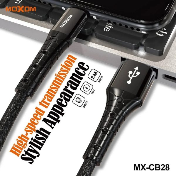 کابل شارژ تایپ سی Moxom مدل MX-CB28