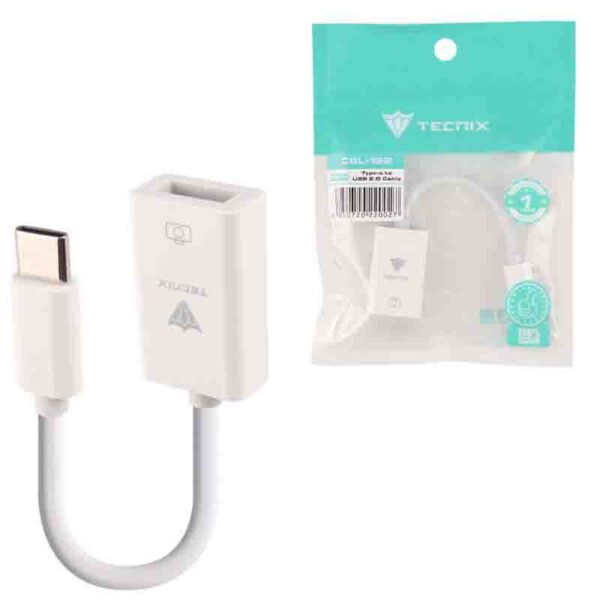 تبدیل OTG USB To Type-C تکنیکس مدل cbl-122
