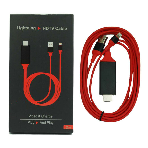 کابل تبدیل ایفون به HDMI طول 2 متر