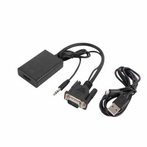 تبدیل VGA به HDMI رویال با کابل صدا و میکرو USB مدل RC-111