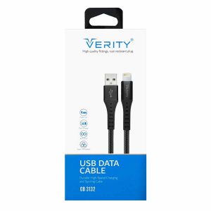 کابل شارژ آیفون Verity مدل CB 3132 i-B