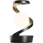 چراغ رومیزی و شارژر وایرلس ماه گردان ROTATING SUSPENSION LAMP - Image 2